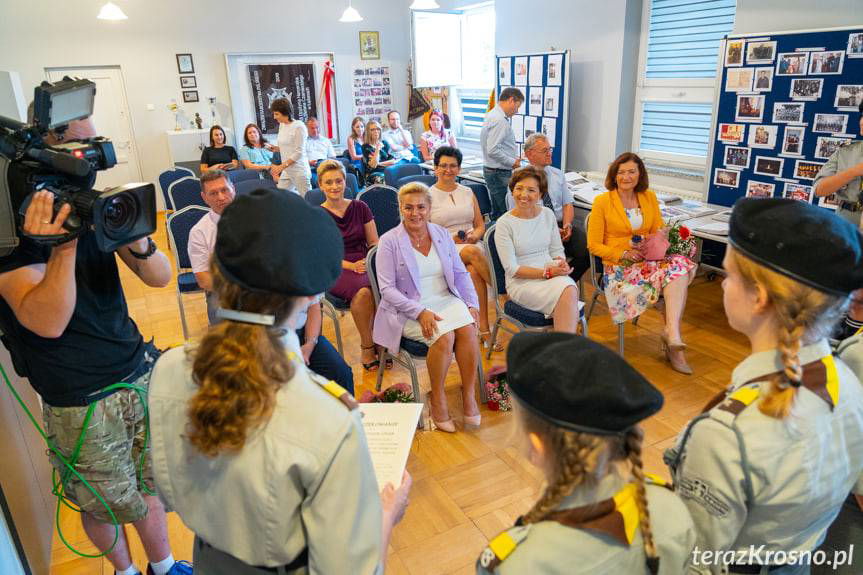 Minister rodziny i polityki społecznej na pikniku w Łężanach