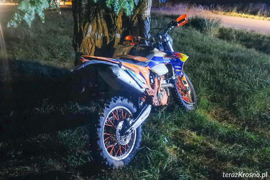 Pijany motocyklista w Jasionce. Znamy więcej szczegółów poważnego wypadku