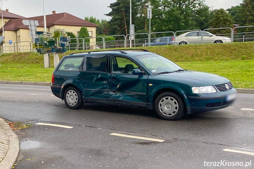 Zderzenie na wysokości starostwa