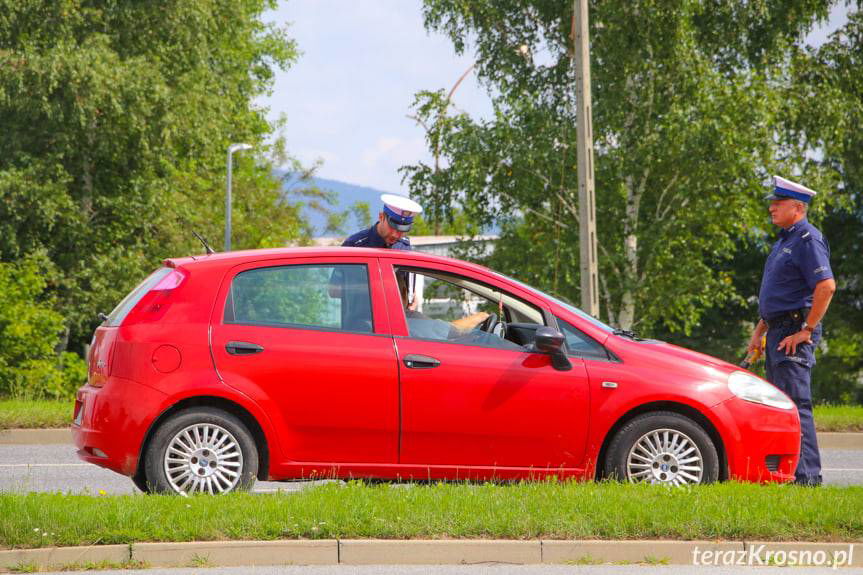 Policyjny dron z Rzeszowa na akcji w Krośnie