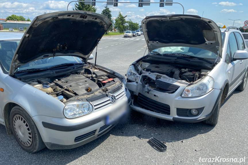 Kolizja na skrzyżowaniu