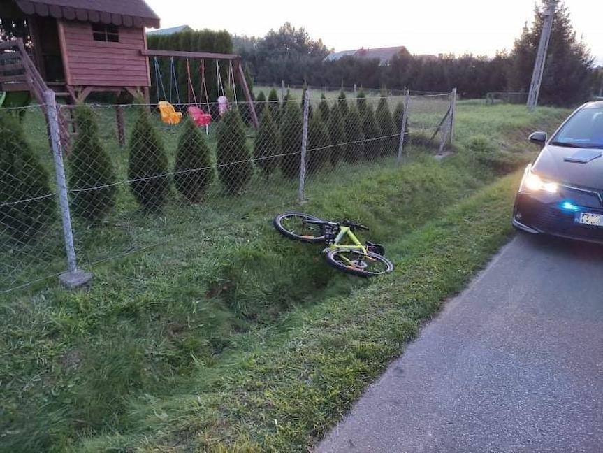 Zdarzenie drogowe z udziałem 9-letniego chłopca