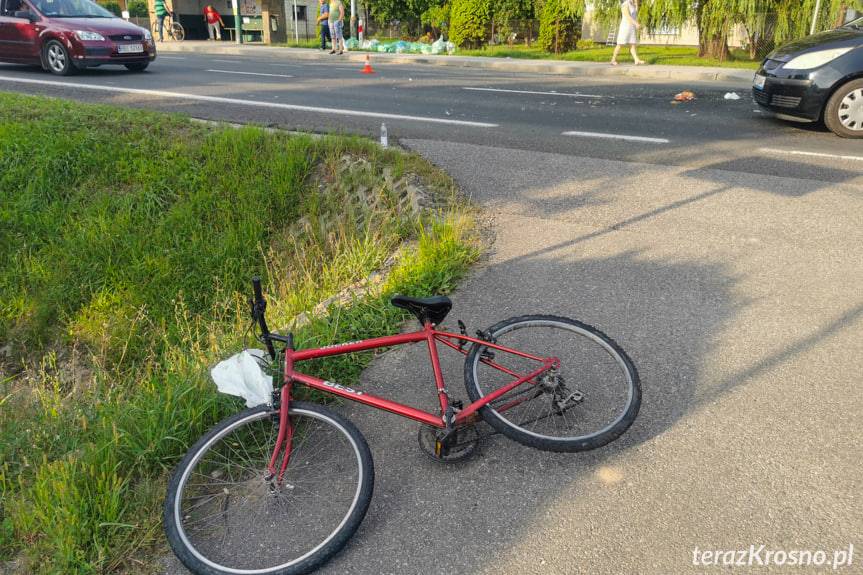 Iwonicz. Nietrzeźwa rowerzystka spowodowała kolizję