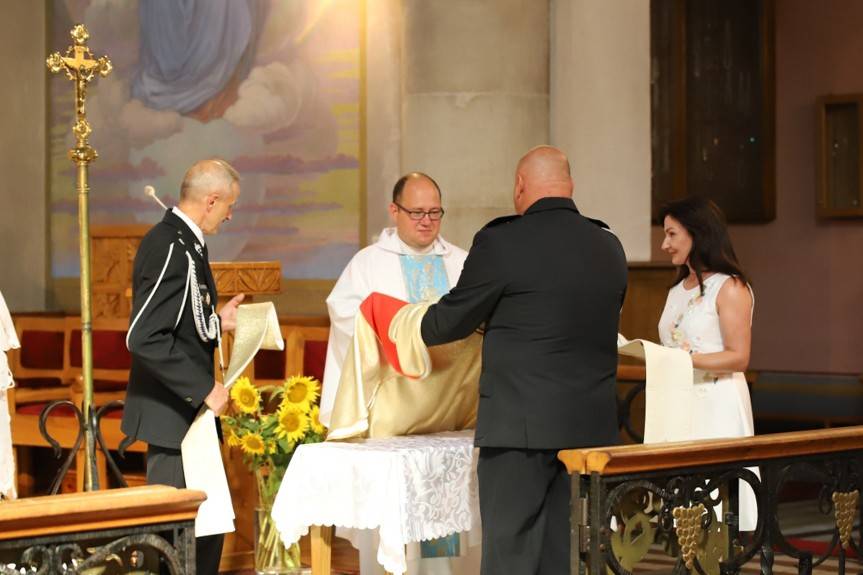 Ks. Wojciech Sabik kapelanem strażaków ochotników z gminy Jedlicze