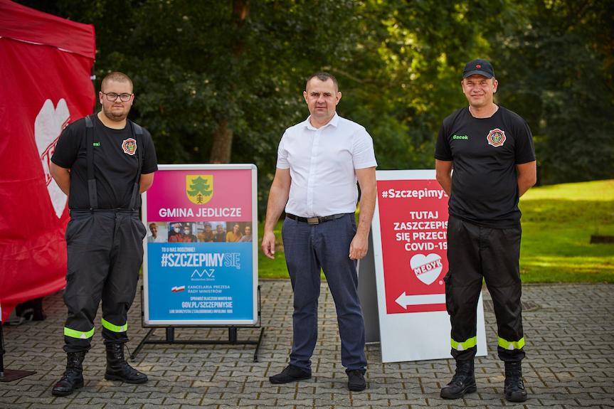 Promowali szczepienia w gminie Jedlicze