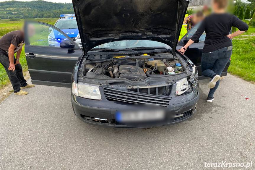 Zderzenie w Sulistrowej, jedna osoba poszkodowana