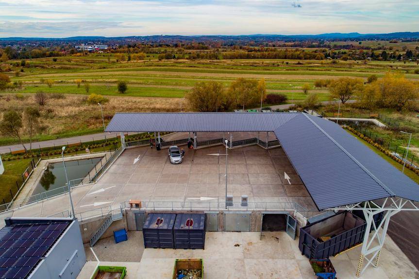 Oblegany PSZOK w Krośnie