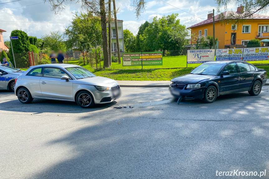 Zderzenie na skrzyżowaniu w Targowiskach