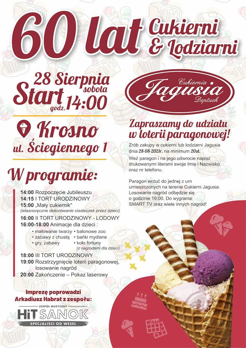 Cukiernia Jagusia w Krośnie. Rodzinna pasja od 60 lat