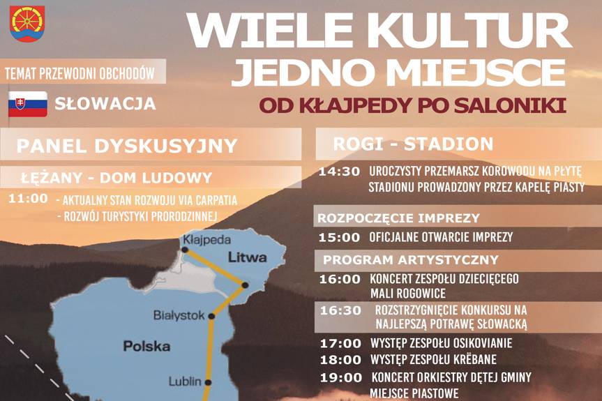 Wiele Kultur - Jedno Miejsce... Cleo zaśpiewa w Rogach
