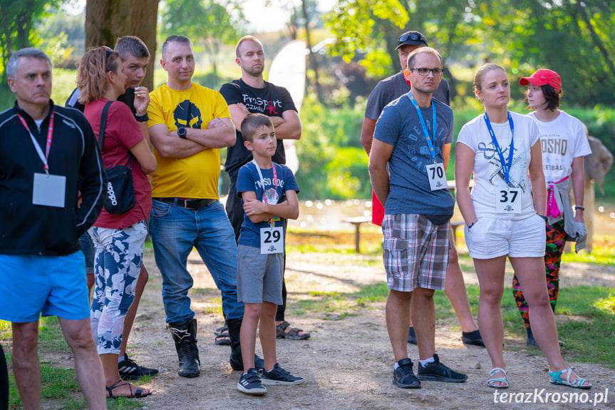 Zawody kajakowe w Wojkówce 