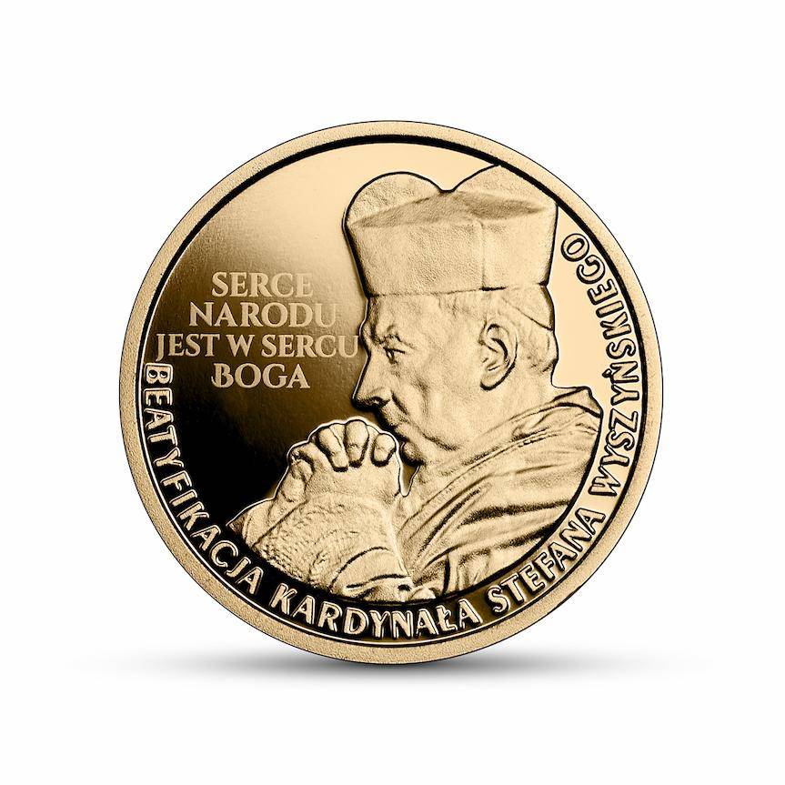 Złote i srebrne monety NBP Kardynała Wyszyńskiego