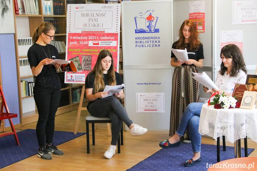 Narodowe Czytanie w Krośnieńskiej Bibliotece Publicznej
