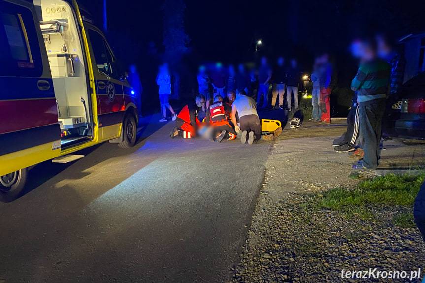 Motocyklista poszkodowany w wypadku w Odrzykoniu