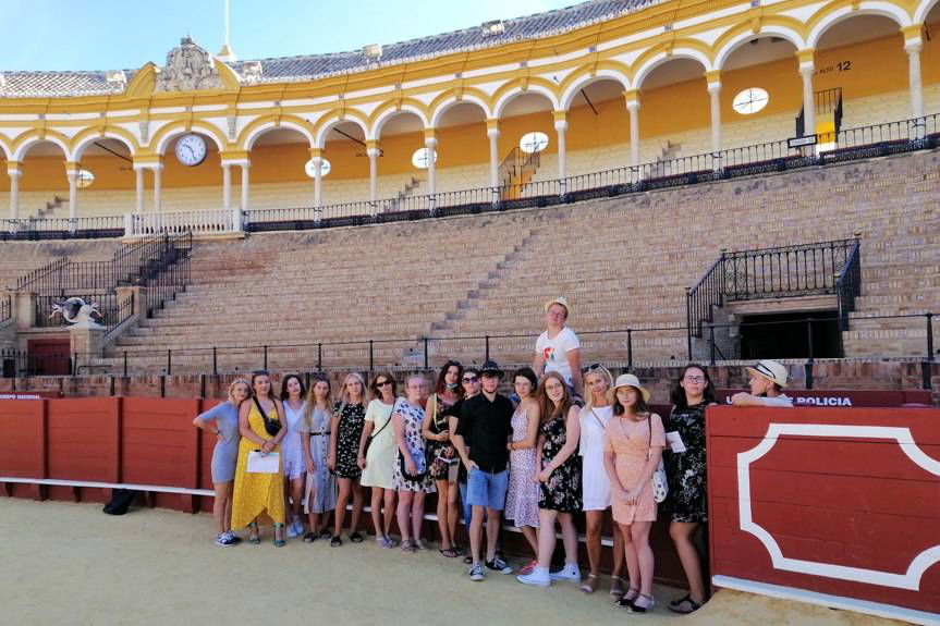 Uczniowie krośnieńskiego "Szpetnara" na stażach w Hiszpanii