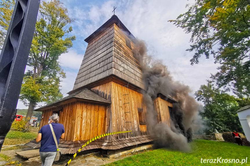 Pożar cerkwi w Bałuciance, wypadek na zaporze w Sieniawie… 