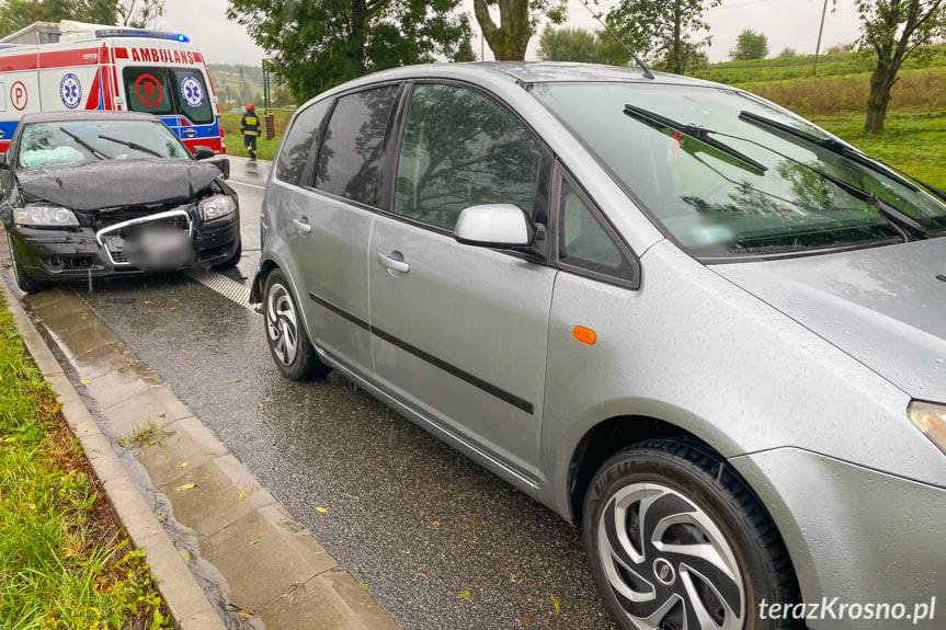 Kolizja czterech samochodów