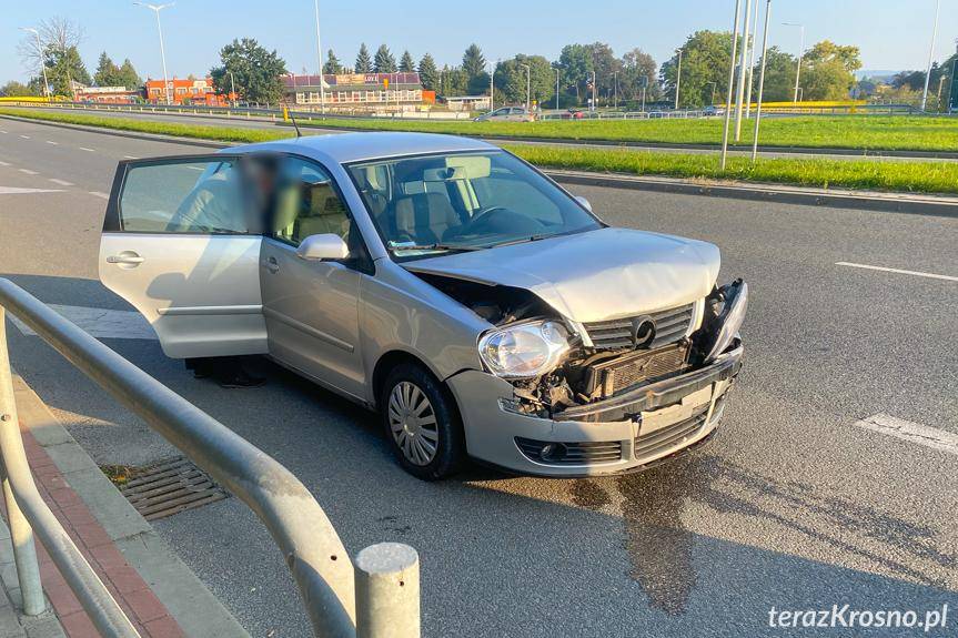 Kolizja na Podkarpackiej, zderzenie volkswagena i forda