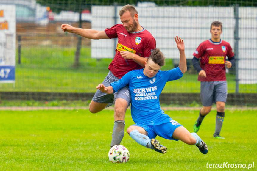 Sensacja w Korczynie, Kotwica urwała punkty Iwonce Iwonicz