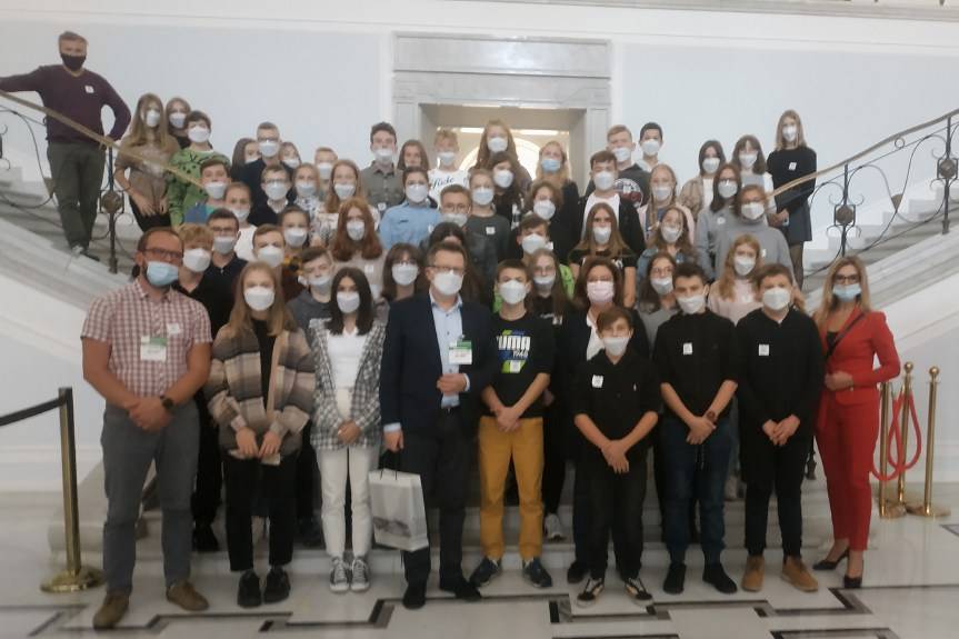 Uczniowie z Korczyny w Sejmie i Senacie