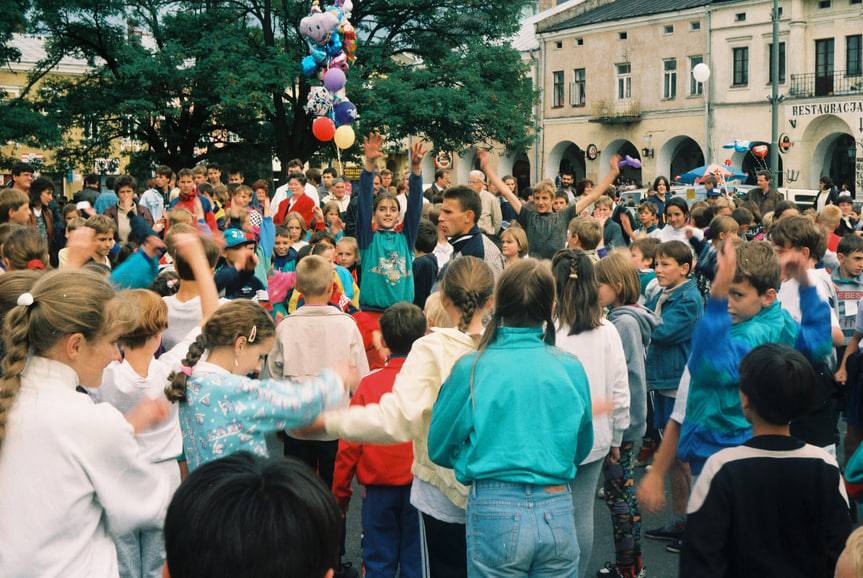 Mistrz Robert Korzeniowski na Krośnieńskiej Starówce