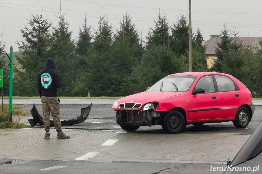 Kolizja w Potoku na DK28