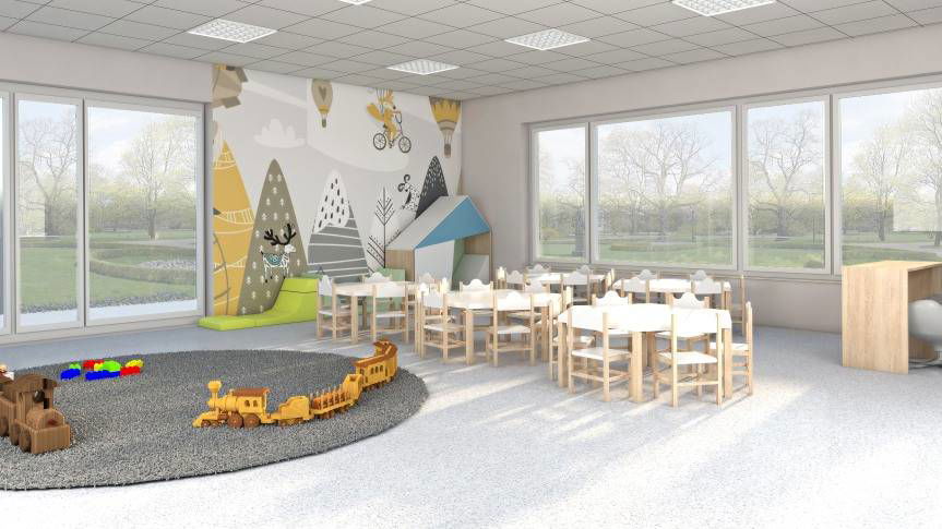 Powstaje nowe przedszkole w Krośnie. Zobacz zdjęcia z placu budowy