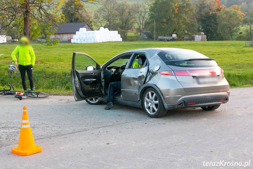 REGION. Wypadek w Ożennej na trasie wyścigu