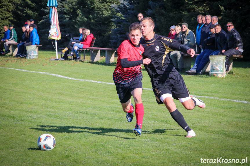 Rędzinianka Wojaszówka strzelała bramki po stracie zawodnika