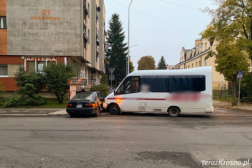 Zderzenie na Kolejowej