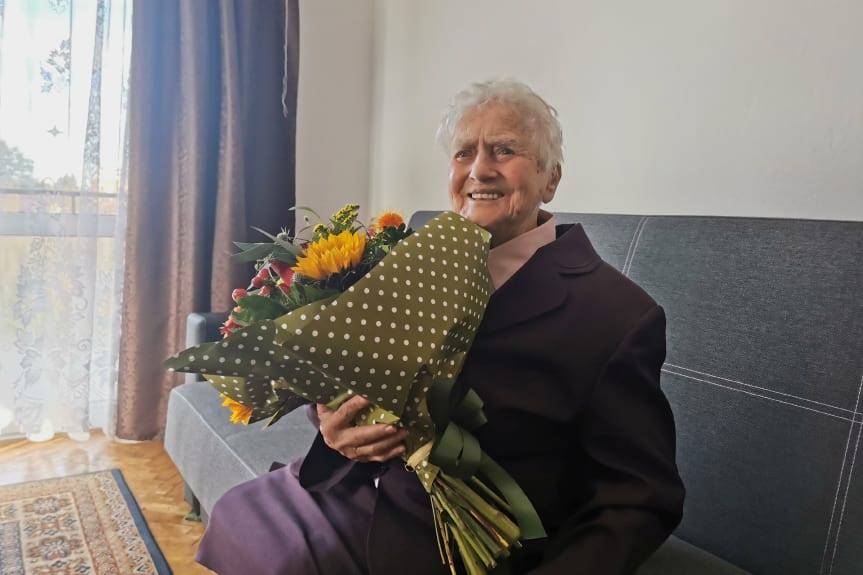 100 lat świętowała Pani Maria Gazda z Korczyny