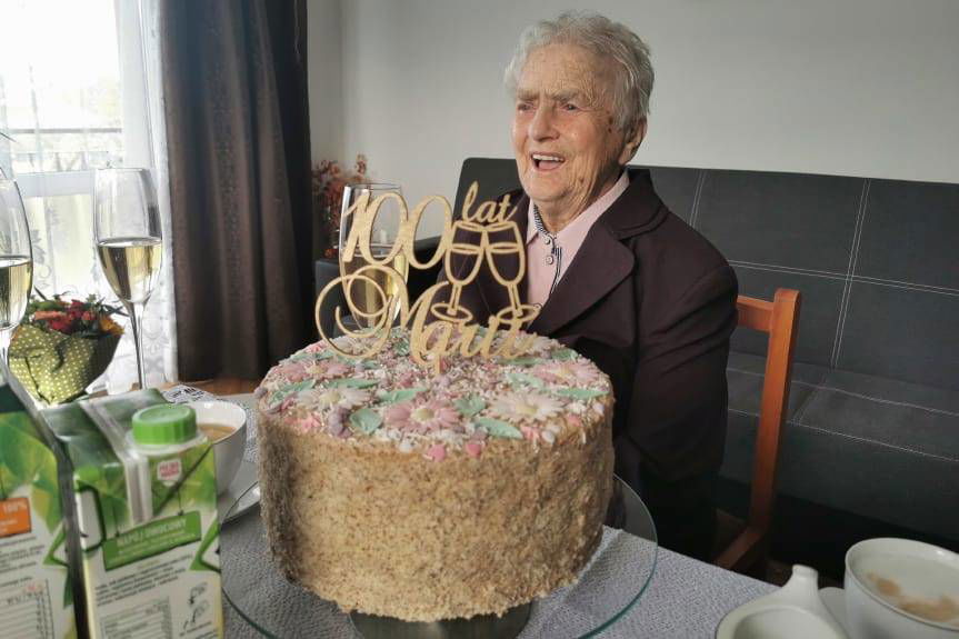 100 lat świętowała Pani Maria Gazda z Korczyny