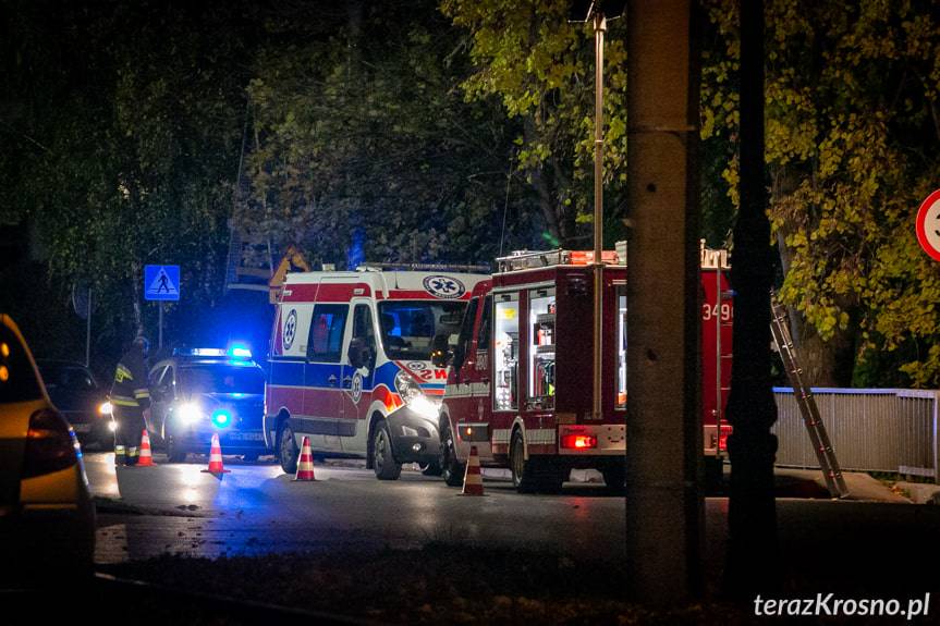 Mężczyzna wpadł do potoku w Iwoniczu-Zdroju