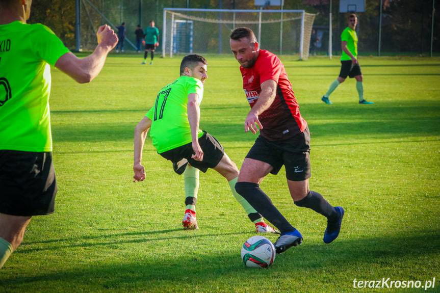 Wielkie emocje w derbach gminy Rymanów