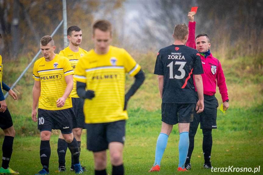 Ciężki bój w Łękach Dukielskich. Zorza pokonała Wisłok