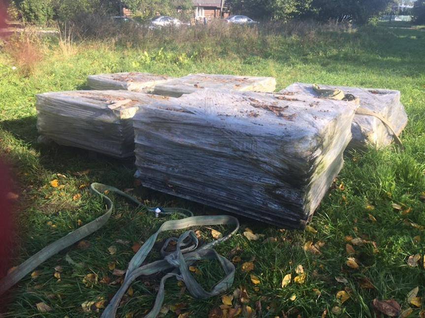 W Krośnie usunięto 27 ton azbestu