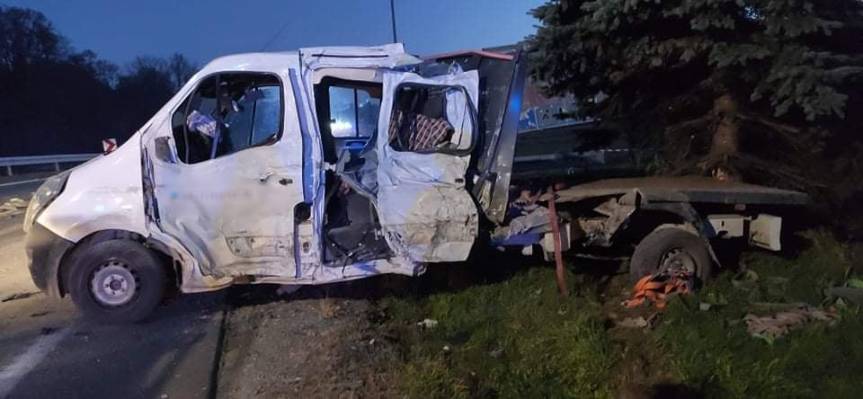 REGION. Wypadek w Baryczce, zablokowana DK19