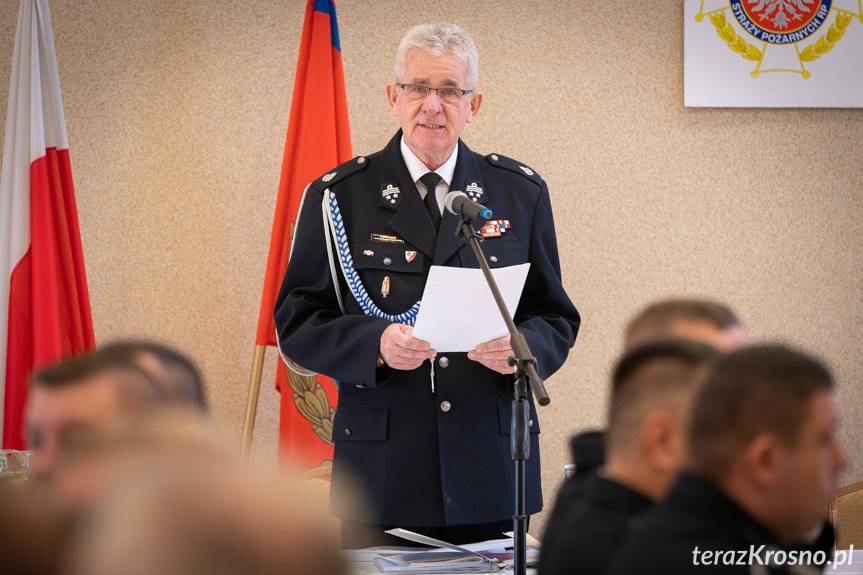 Strażacy z gminy Chorkówka mają nowy zarząd. Na czele ponownie Kazimierz Gładysz