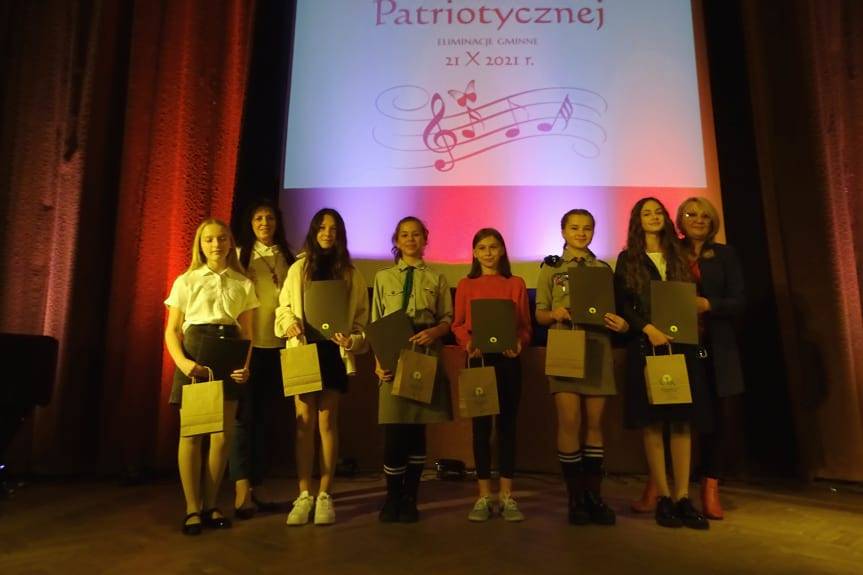 Eliminacje Gminne do XIV Powiatowego Konkursu Polskiej Pieśni Patriotycznej