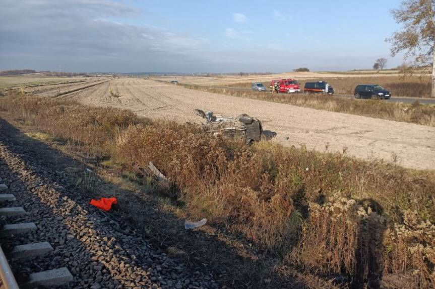 REGION. Tragiczny wypadek na przejeździe kolejowym w Antoniówce