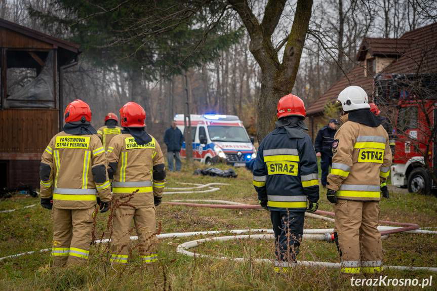 Tragiczny pożar domu w Kobylanach