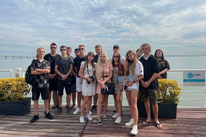 Uczniowie krośnieńskiej Budowlanki na praktykach w Lizbonie