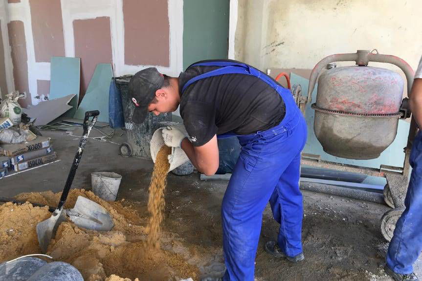 Uczniowie krośnieńskiej Budowlanki na praktykach w Lizbonie