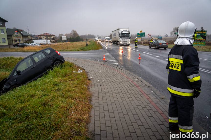 REGION. Zderzenie na DK28, na pograniczu Jasła i Warzyc
