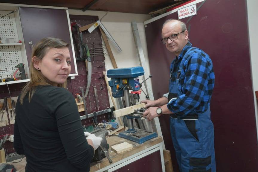 Nowe sprzęty w pracowni konserwatorskiej w Muzeum Rzemiosła