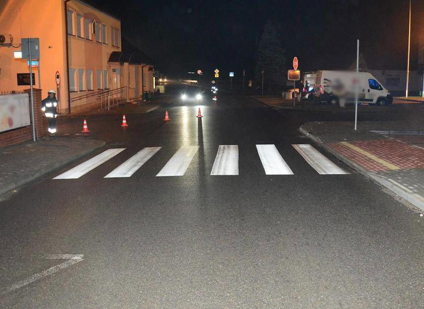 Potrącenie 70-latka w Głowience