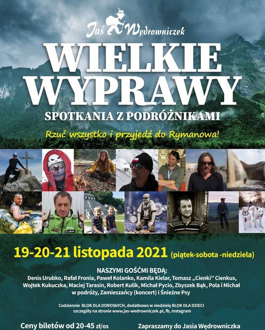 Wielkie wyprawy - spotkania z podróżnikami w Jasiu Wędrowniczku
