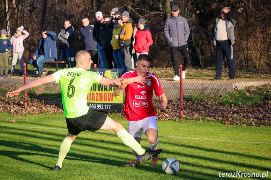 Wygrana Partyzanta na koniec rundy jesiennej w Posadzie Górnej