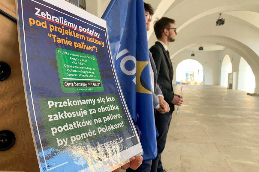 Krosno. Konfederacja proponuje Tanie Paliwo