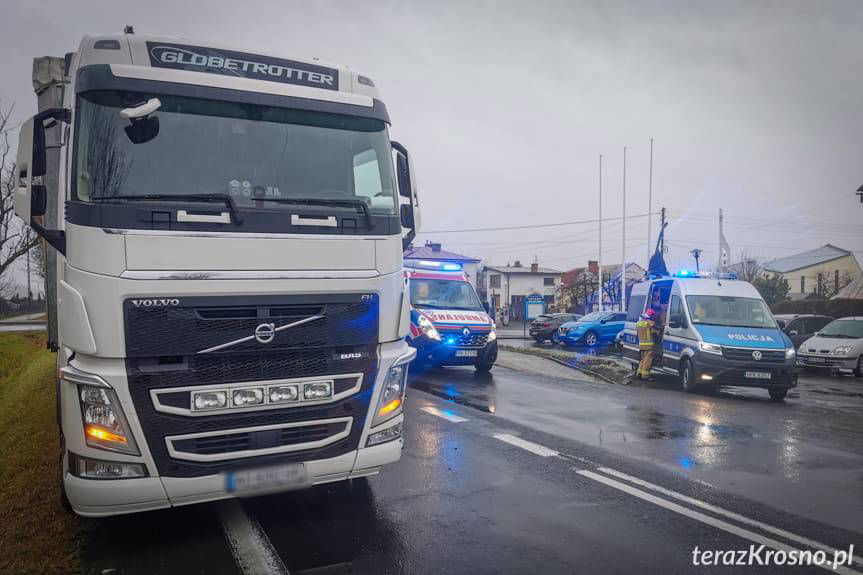 Zderzenie w Łężanach, dwie kobiety przewiezione do szpitala